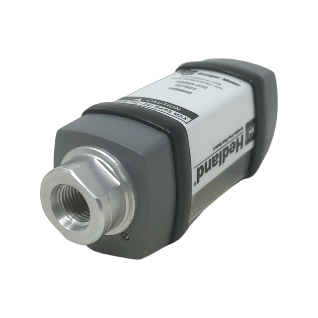 H200A-010 : Hedland 3500psi Aluminum Flow Meter for Petroleum Fluid, #6 SAE (3/8), 0.1 to 1.0 GPM