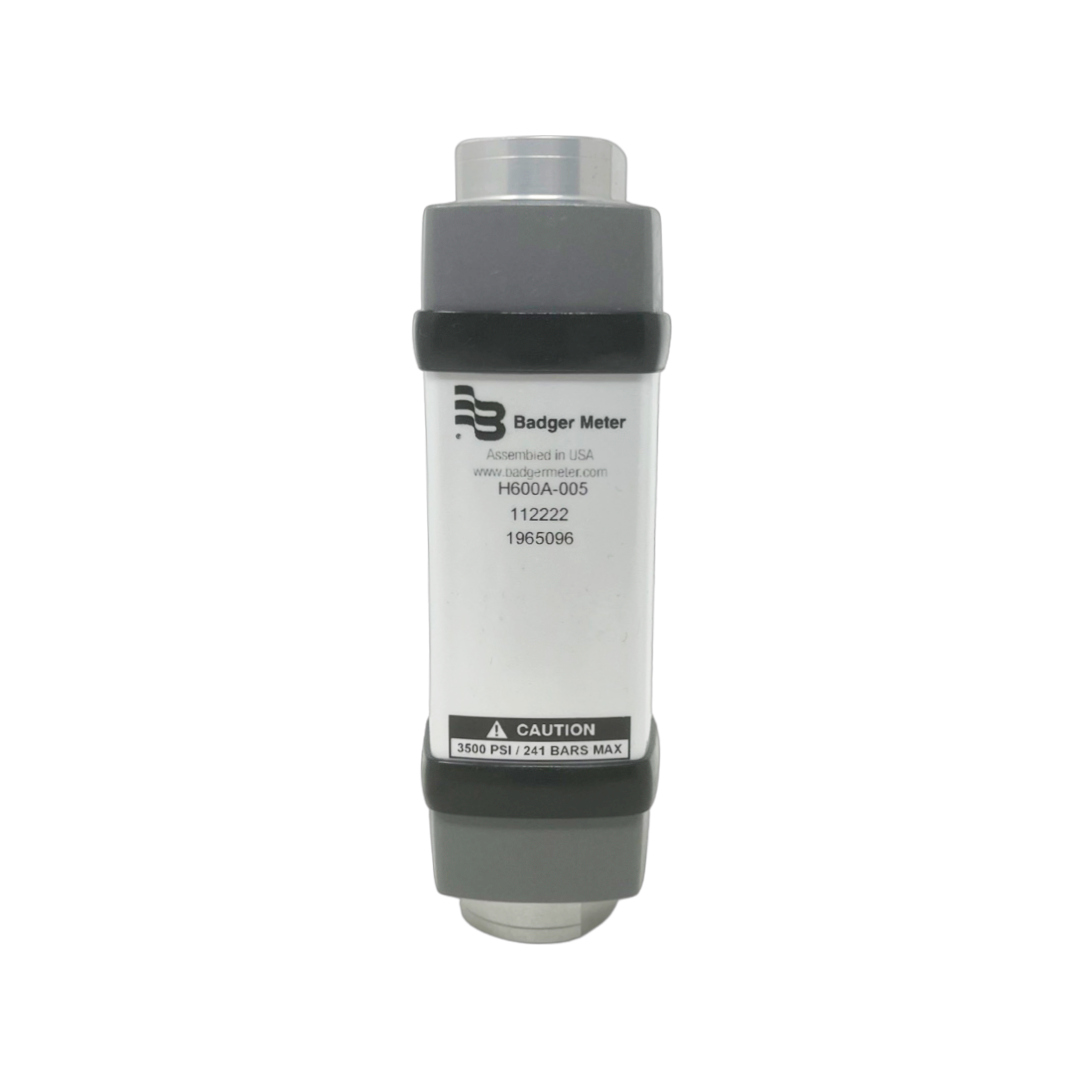 H600A-005 : Hedland 3500psi Aluminum Flow Meter for Petroleum Fluid, #10 SAE (5/8), 0.5 to 5.0 GPM