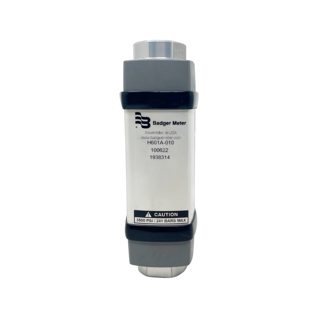 H601A-010 : Hedland 3500psi Aluminum Flow Meter for Petroleum Fluid, 1/2 NPT, 1 TO 10 GPM