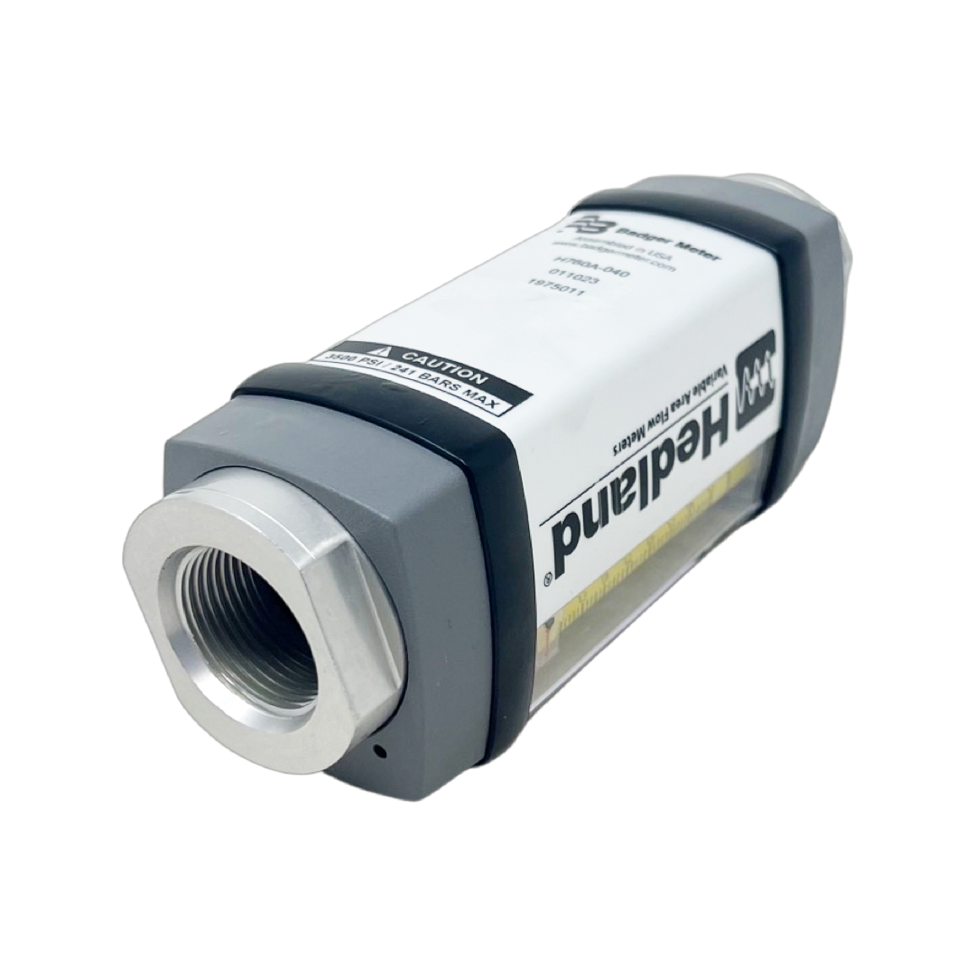 H760A-040 : Hedland 3500psi Aluminum Flow Meter for Petroleum Fluid, #16 SAE (1), 4 to 40 GPM