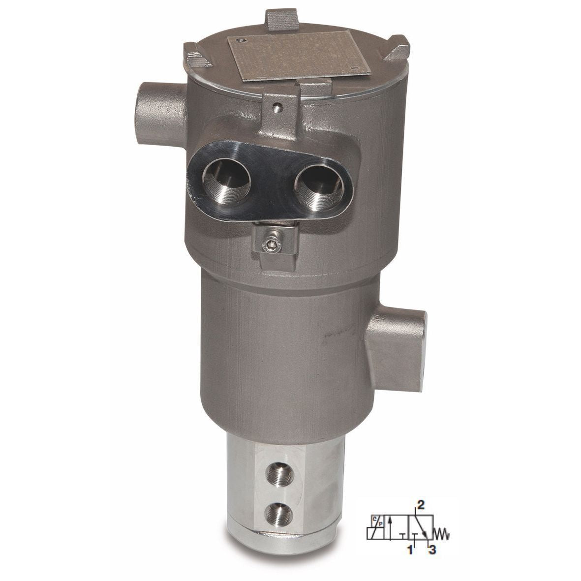 Y413AA1H1BS ICO4-PST Smart Solenoid Valves 1/4" NPT Port, NBR Seal, M20 x 1.5mm Conduit, 24VDC, Exd (Zone 1, 2)ATEX, SIL