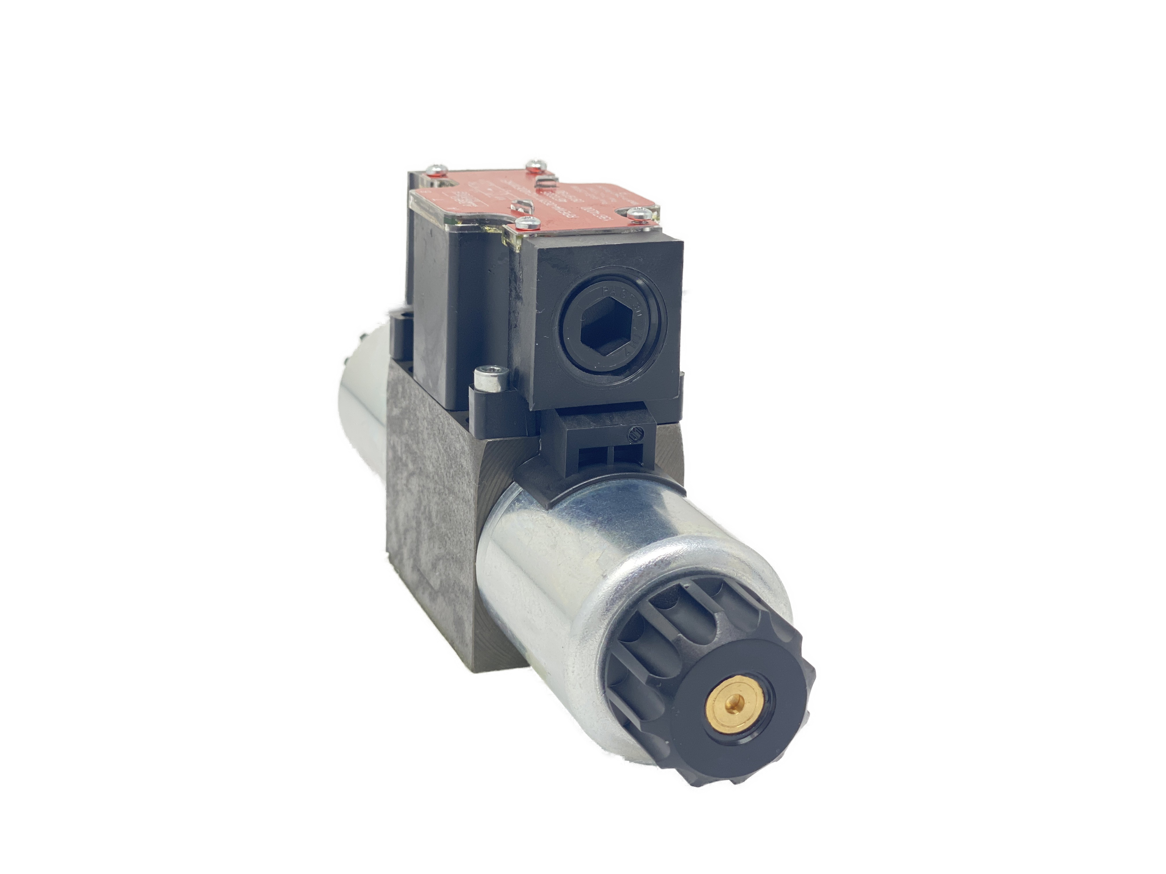 RPEW4-063Z11/12060EW1R51 : Argo DCV, D03, 21GPM, 5100psi, 3P4W, 120 VAC, Wiring Box with Lights, Spring Return, Cylinder Spool