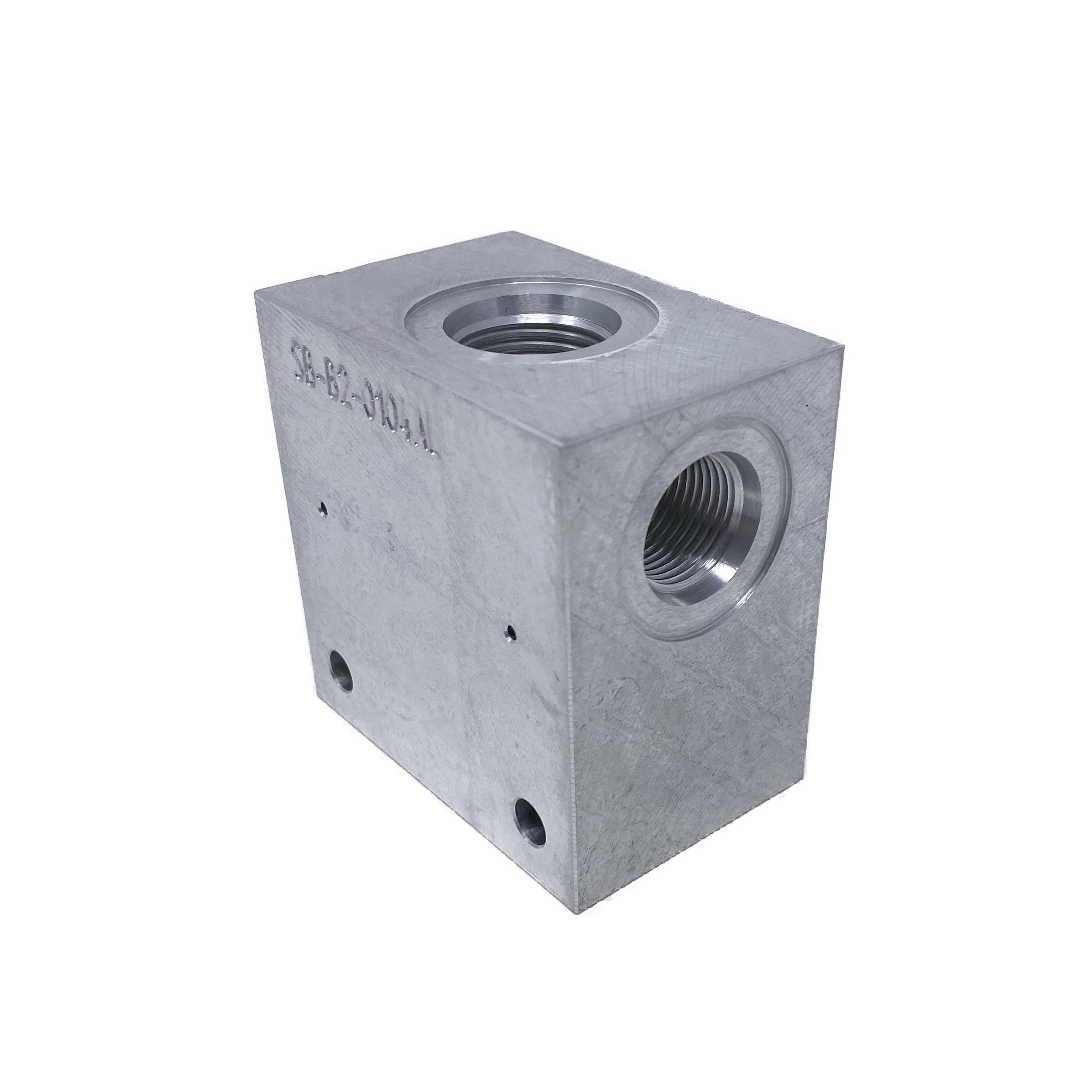 SB-A2-0104AL : Argo Inline Body, C-8-2 #8 SAE (1/2), 3626psi Rated, Aluminum, No Gauge Port