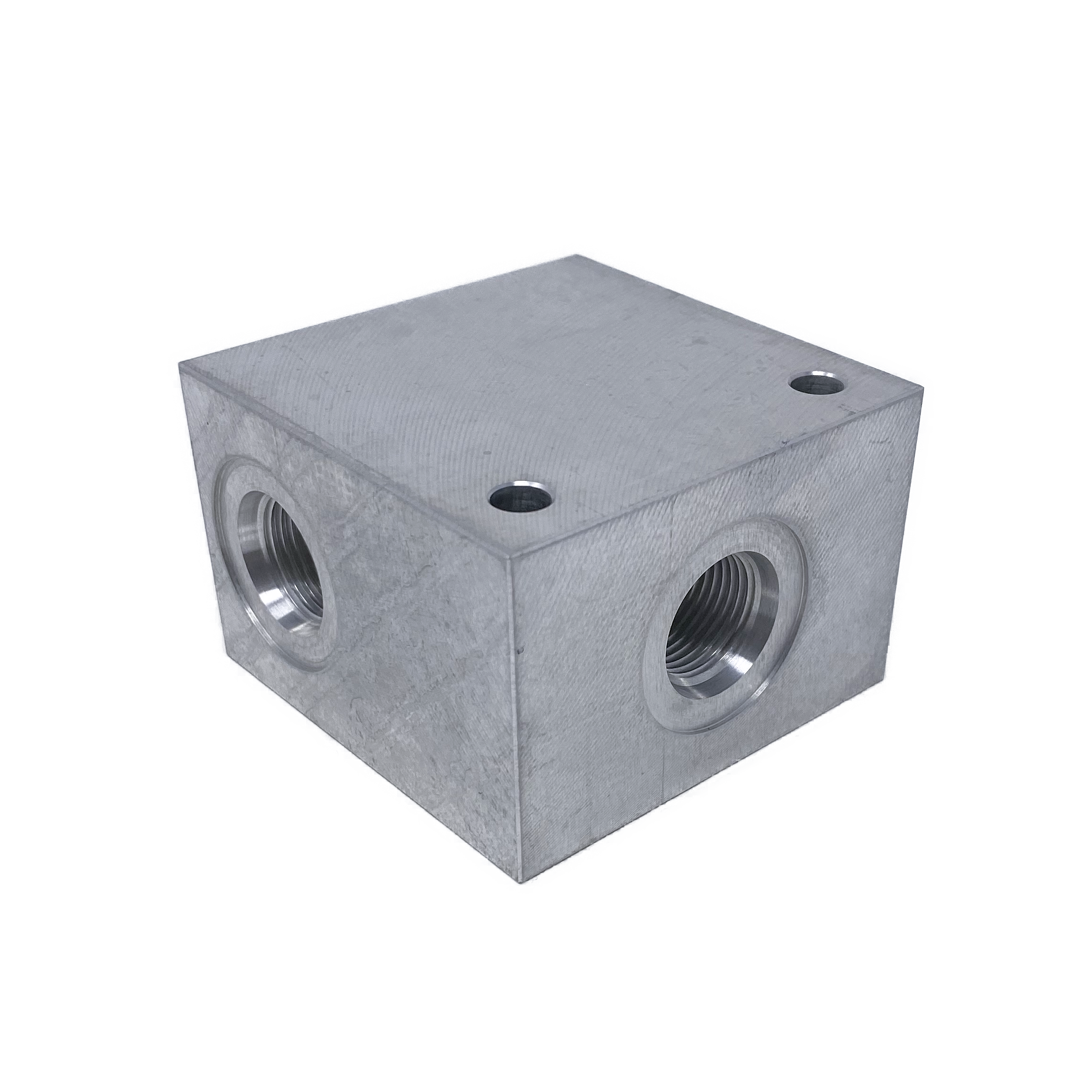 SB-A2-0102AL : Argo Inline Body, C-8-2 #6 SAE (3/8), 3626psi Rated, Aluminum, No Gauge Port