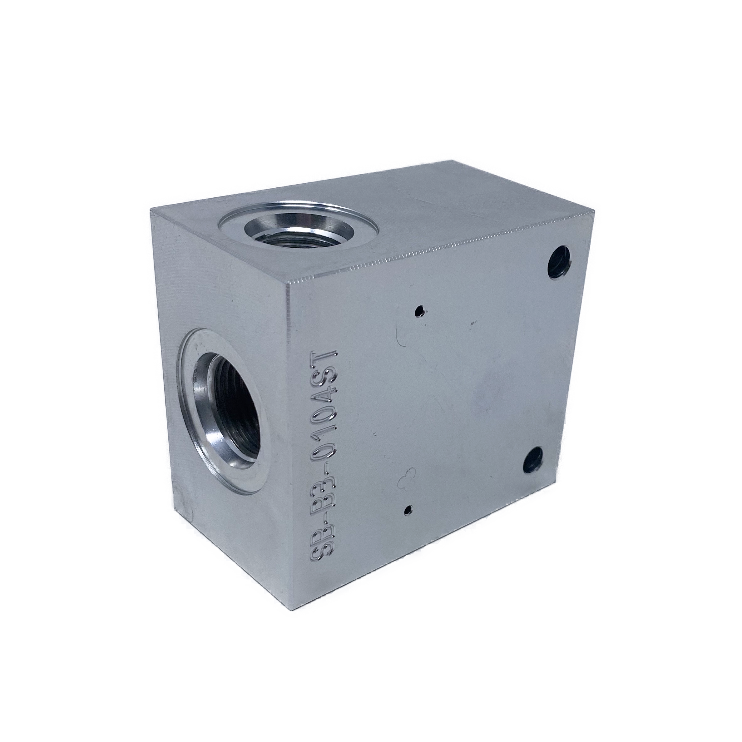 SB-B4-0106ST-A : Argo Cartridge Valve Body, C-10-4, #10 SAE (5/8") Ports, Ductile Iron