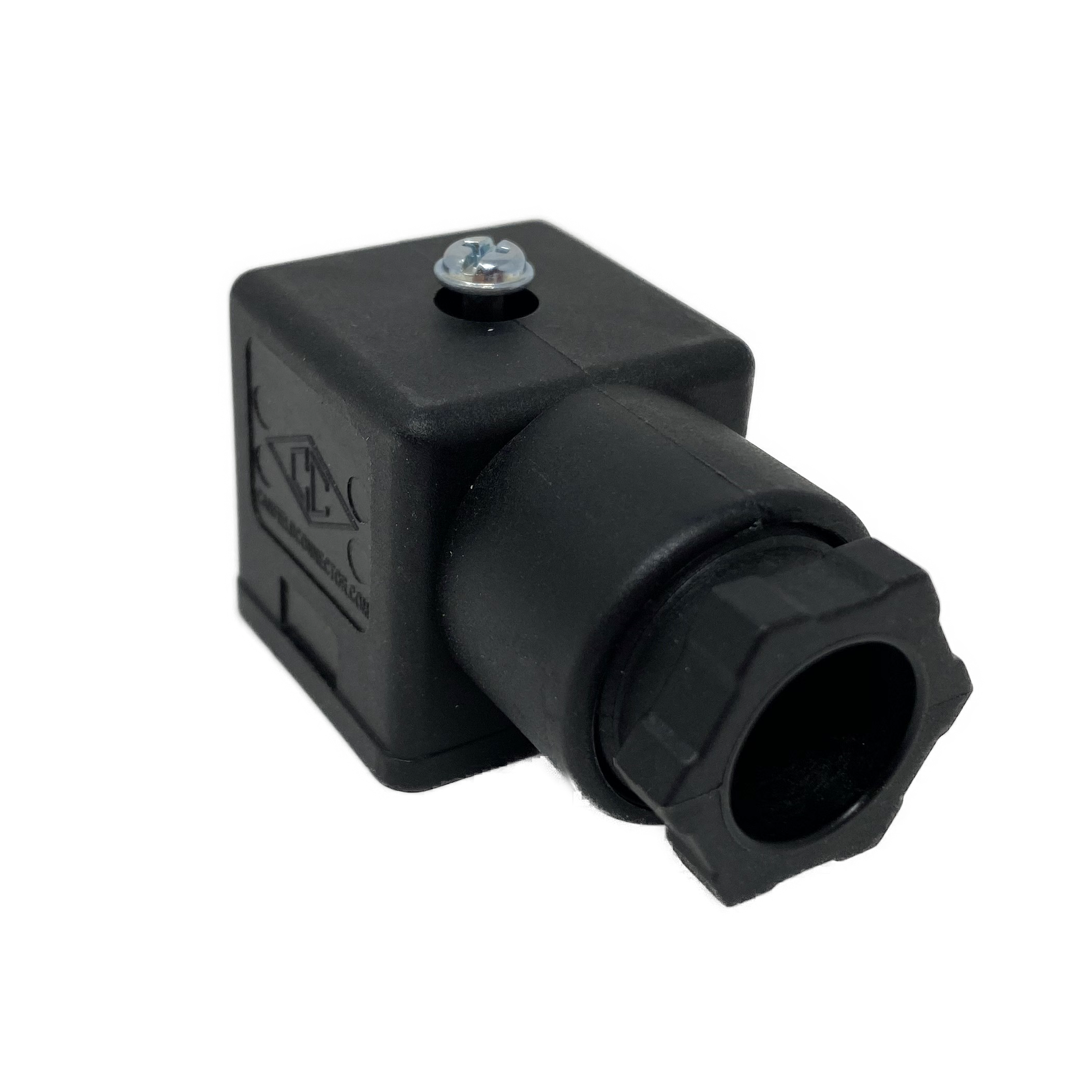 5100-109100 : DIN 43650 Connector, Black, Ground Down