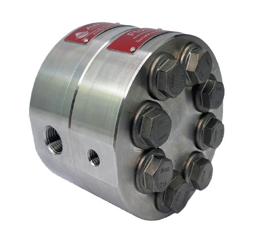 JVHS30BBVAS : AW-Lake 15000psi 316 Stainless Steel / DIN 1.4404 Positive Displacement Gear Flow Meter, 0.375 (3/8") MP AUTOCLAVE Process Port, 2x M14x1.5 Electrical Port, 0.1 to 7.0 GPM