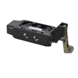 K41DA00KS6KR2 : Norgren Nugget 200, 2-Position, 3-Way, Lever Roller Actuation, Spring Return, 1/4" NPT, 90-Degree Orientation