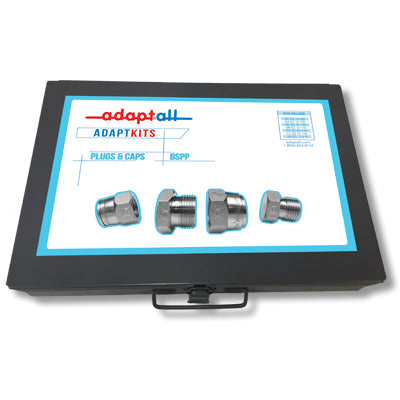 KIT-PL&CP-BSPP : ADAPTALL BSPP PLUG AND CAP KIT