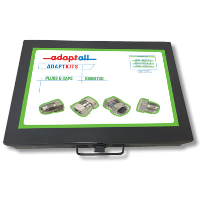 KIT-PL&CP-KOMATSU : ADAPTALL KOMATSU PLUG AND CAP KIT