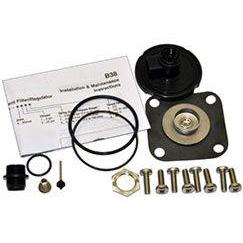 R38-101R : Norgren Rebuild kit for aluminum and stainless steel R38 relieving regulators, 60 & 100 psig range