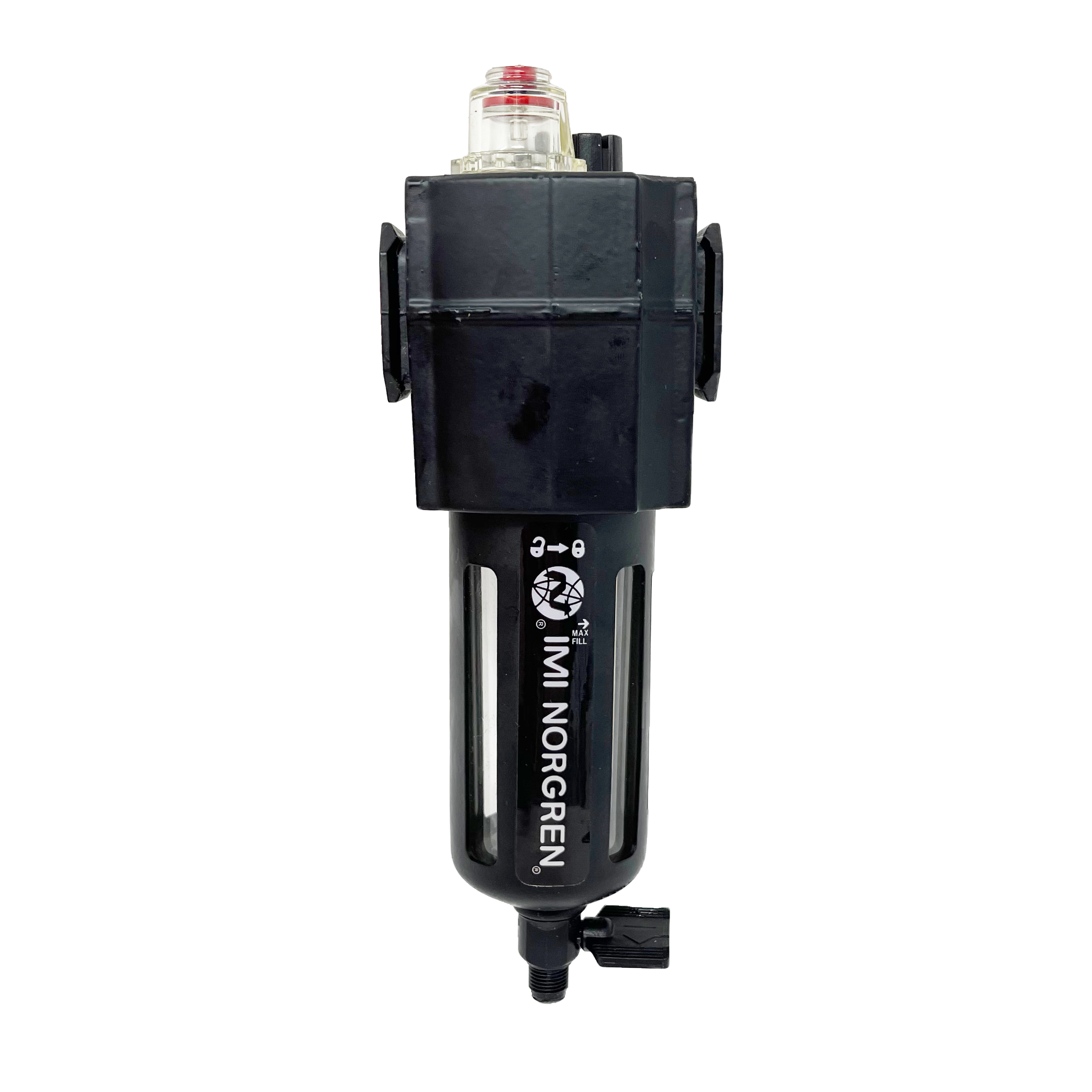 L73M-2AP-QPN : Norgren Excelon Lubricator, Micro-Fog, 1/4" NPT, Manual Drain, Transparent Bowl with Guard