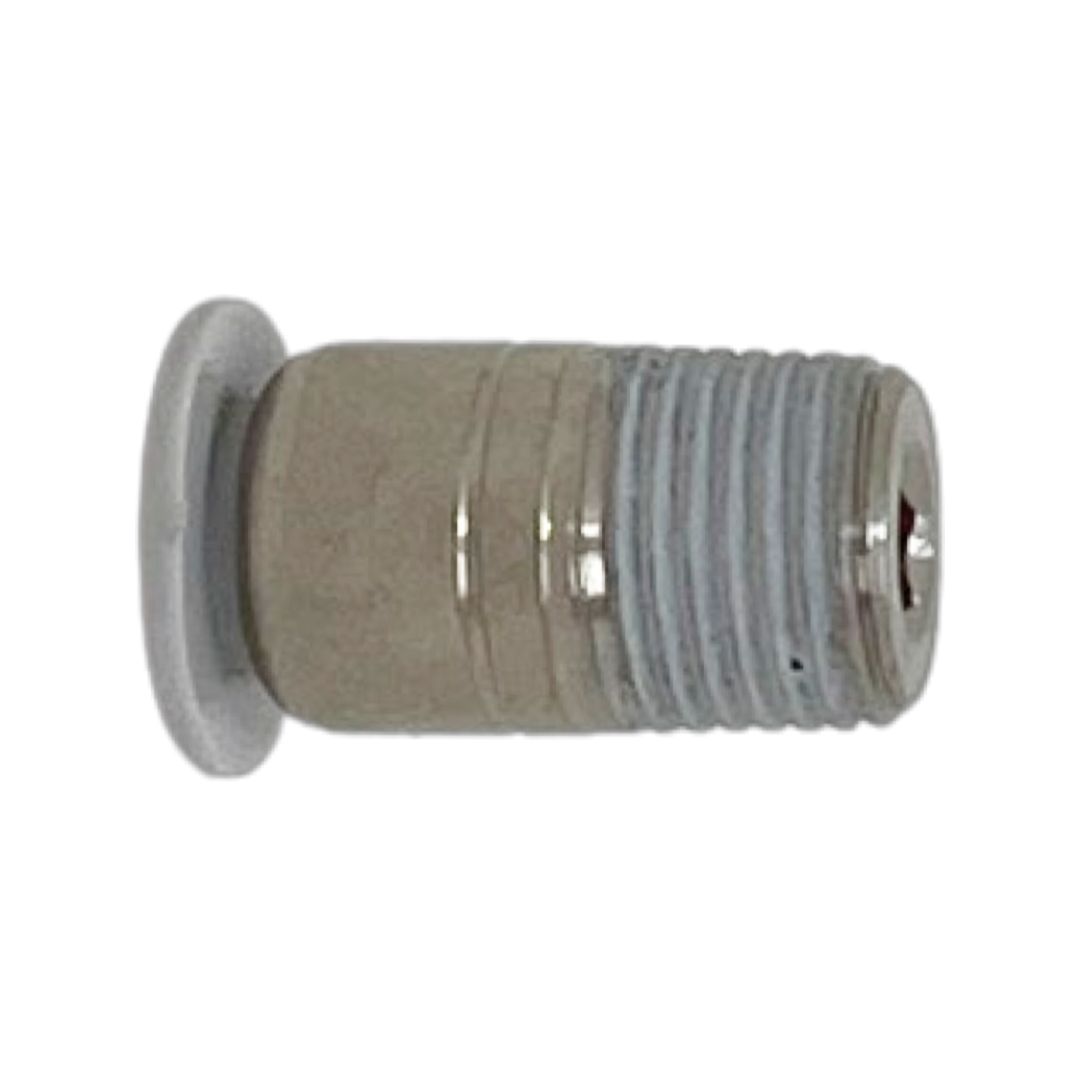 M242A0210-5PACK : Norgren Straight adapter (internal hex only), 5/32 tube O/D, 10/32 UNF thread