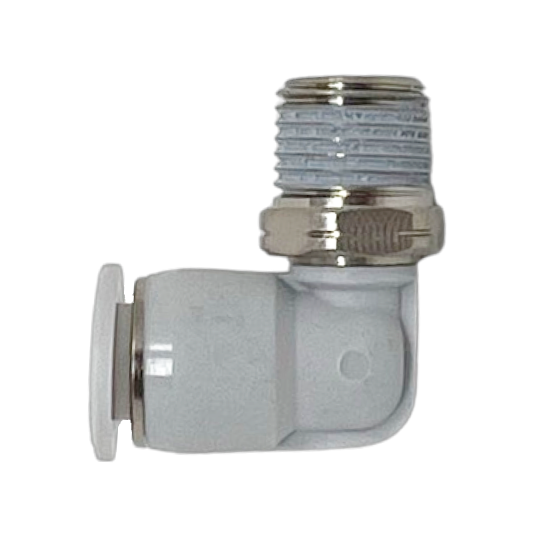 M24470216-10PACK : Norgren 90-Degree Swivel Elbow Adapter, 5/32 tube O/D, 1/16 NPT thread