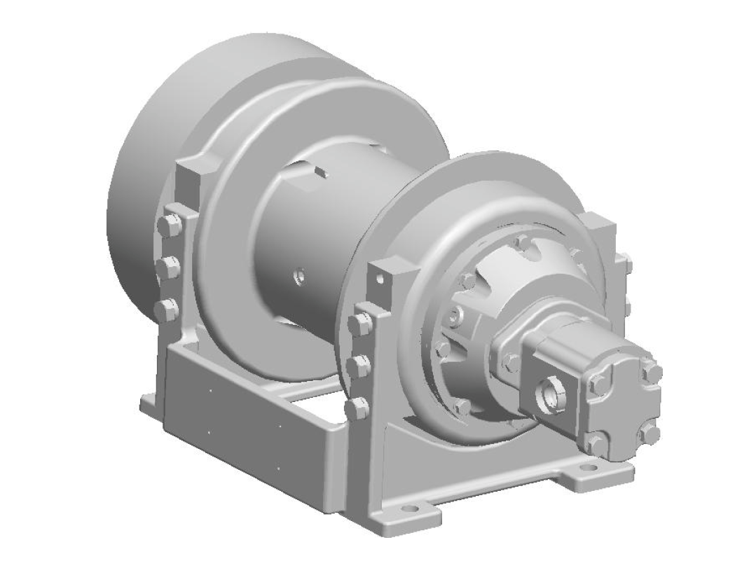 M532301B Pullmaster Hydraulic Winch, Equal Speed, 6,00