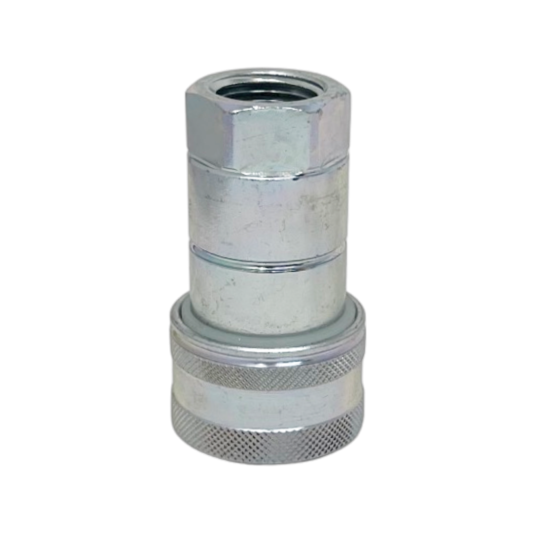 NS 12 NPT F : Faster Quick Disconnect, Female 1/2" Coupler, 0.5 (1/2") NPT Connection, 2900psi MAWP, 13.21 GPM, ISO 7241 Part A Interchange, Sleeve Retraction Style, Connection Under Pressure Not Allowed