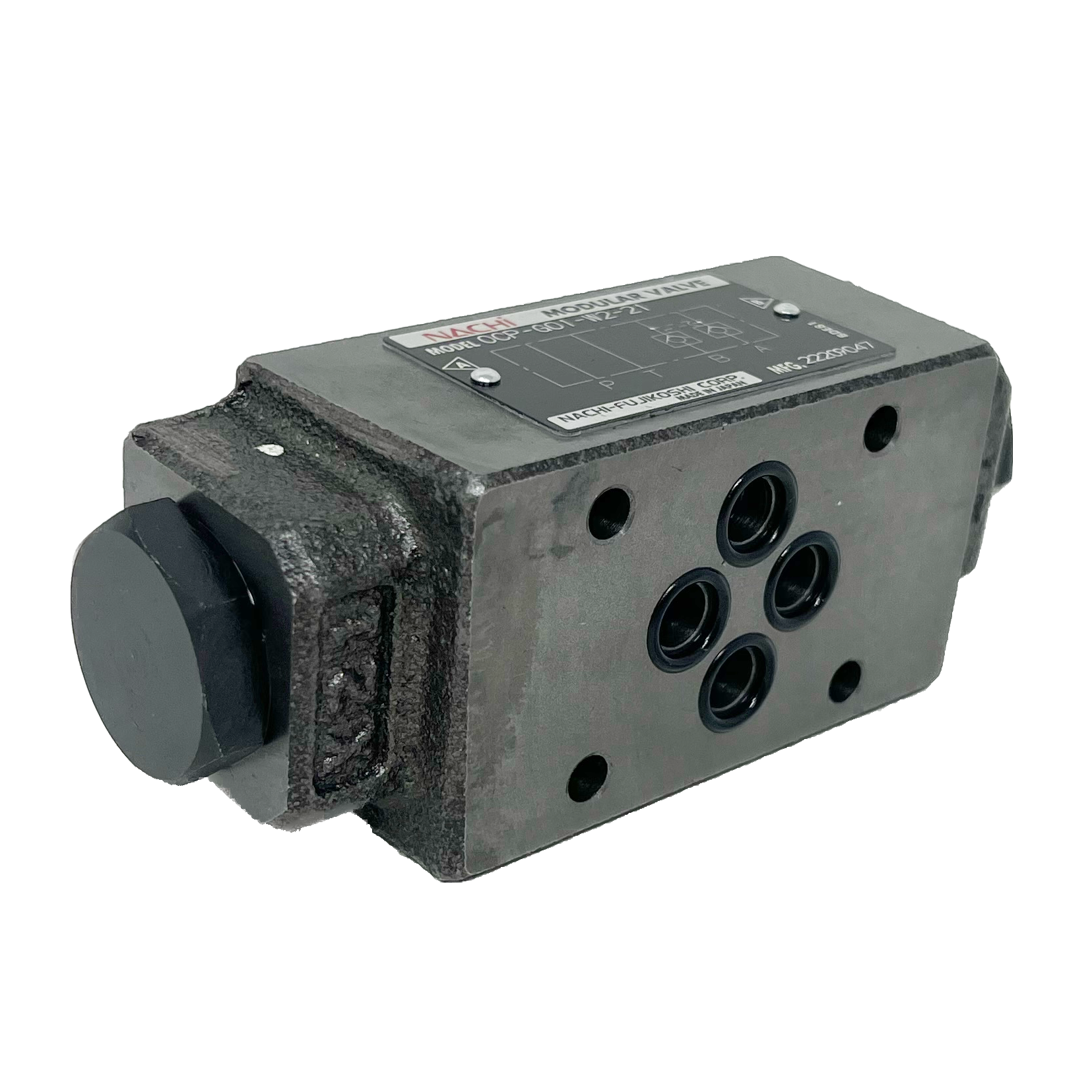 OC-G03-P1-50 : Nachi Check Valve, Direct-Operated, 26.4GPM, 3625psi, Check Valve in Line P, 5.8psi Cracking