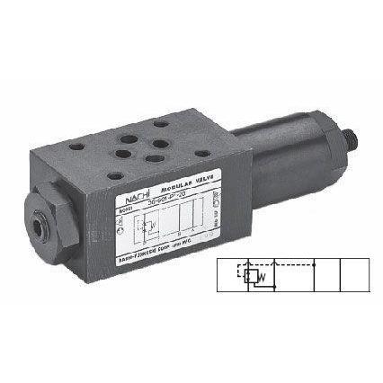 OG-G01-B1-E21 : Nachi Pressure Reducing Valve, D03 (NG6), 13.2GPM, 3625psi, Reduction on Port B, 115psi to 1000psi Range