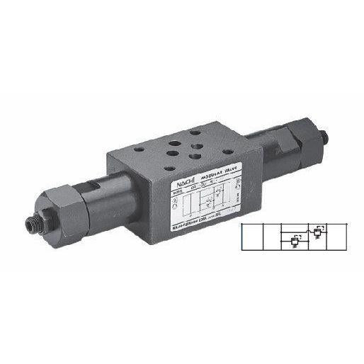 ORD-G03-W1-J50 : Nachi D05 Relief Valve, Direct-Acting, 7.9 GPM, 3625psi, Allen Key Adjust, Relieving from A to T and B to T, 115 to 1000psi Range