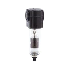 F72G-3AN-AL3 : Norgren Excelon Filter, 3/8" NPT, No Indicator, Auto Drain, Long Transparent Bowl, 40-Micron