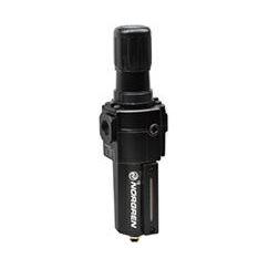B74G-6AK-AD1-RMN : Norgren Excelon Combo Filter/Regulator, 3/4" NPT, Knob Adjust, Auto Drain, Metal Bowl, 5-Micron, Relieving, 5-150psi, No Gauge