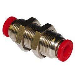 C00290600-10PACK : Norgren Bulkhead union (metric), 6mm tube O/D