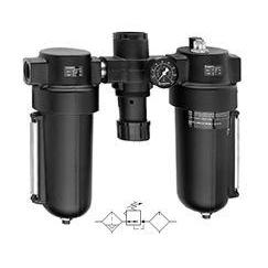P8A-660-A3DA : Norgren 17 Series, filter with regulator and micro-fog lubricator, 3/4 PTF ports, auto drain