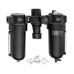 P8A-860-M3DA : Norgren 17 Series, filter-regulator-micro fog lubricator combo, 1 PTF ports, manual drain