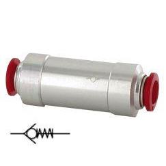 C00GL1000-10PACK : Norgren Non-Return Check Valve, 10mm O/D tube, Aluminum, push-in fitting
