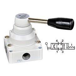 VHLA300-03A : Norgren VHLA Series, 4/3 All Ports Blocked (APB) rotary hand valve, manual, 3/8 NPT ports