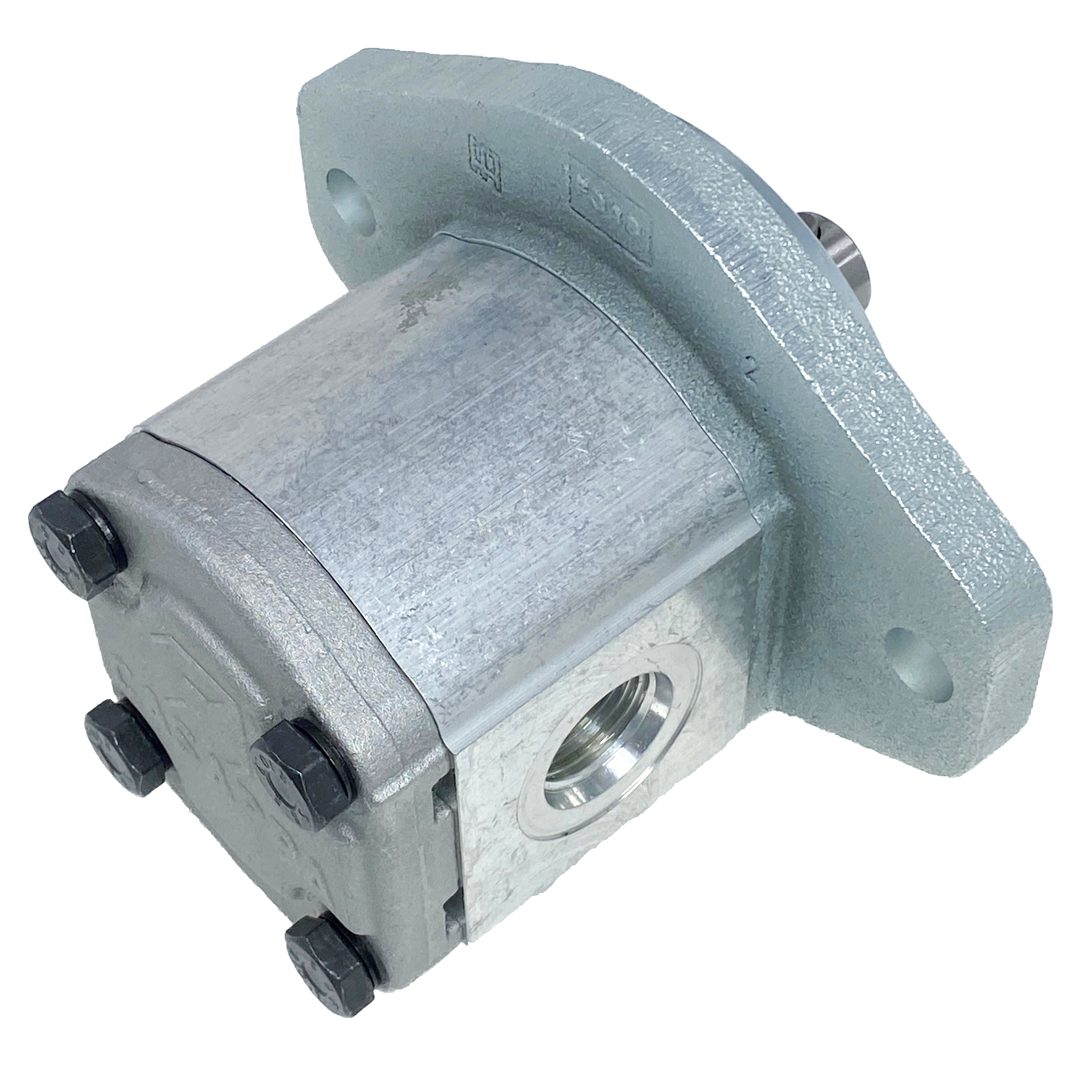 PLP20.20D0-32S5-LOD/OC-N-L : Casappa Polaris Gear Pump, 21.14cc, 2900psi Rated, 3000RPM, CW, 7/8" Bore x 1/4" Key Shaft, SAE B 2-Bolt Flange, 0.75 (3/4") #12 SAE Inlet, 0.625 (5/8") #10 SAE Outlet, Aluminum Body, Cast Iron Flange