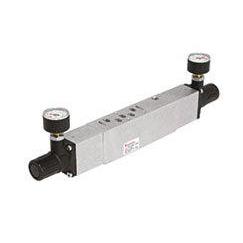 VS2672900-KG40 : Norgren Double pressure regulator plate for ports 2 & 4