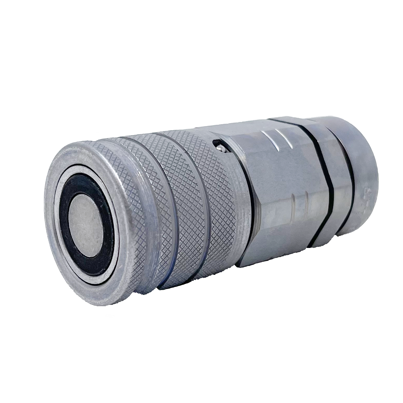 QRC-FF-10-F-NF06-BT-W3 : Stauff Quick Disconnect, Female Coupler ONLY, ISO 16028, 3/8 NPTF, Size 10, 5076psi, Steel, Mates with male part number 6100074518