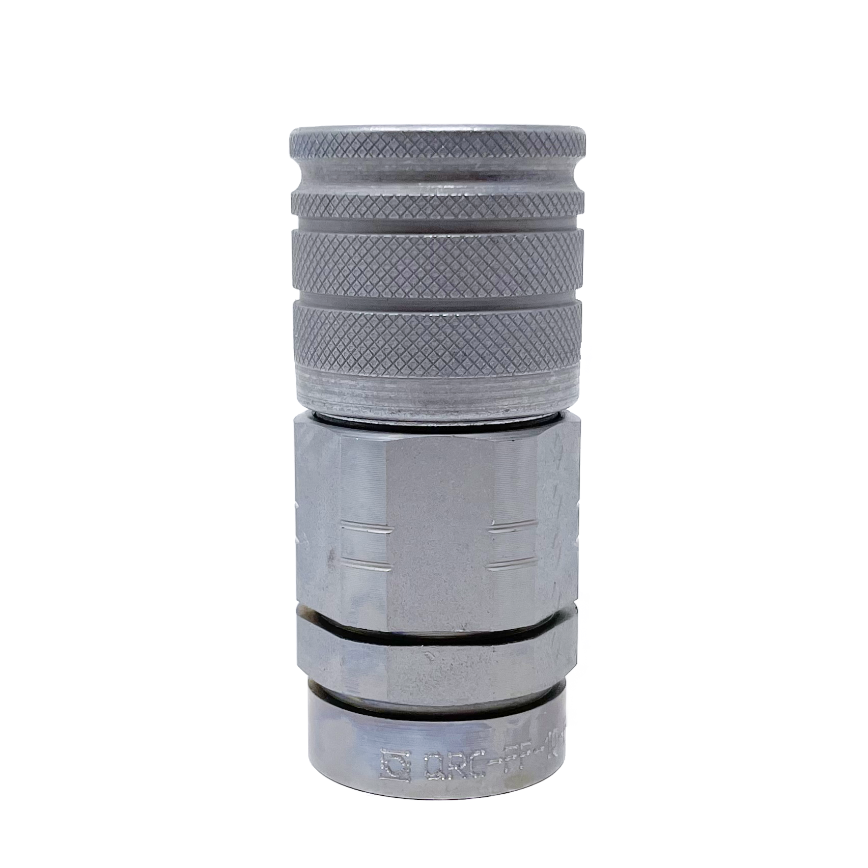 QRC-FF-10-F-NF06-BT-W3 : Stauff Quick Disconnect, Female Coupler ONLY, ISO 16028, 3/8 NPTF, Size 10, 5076psi, Steel, Mates with male part number 6100074518