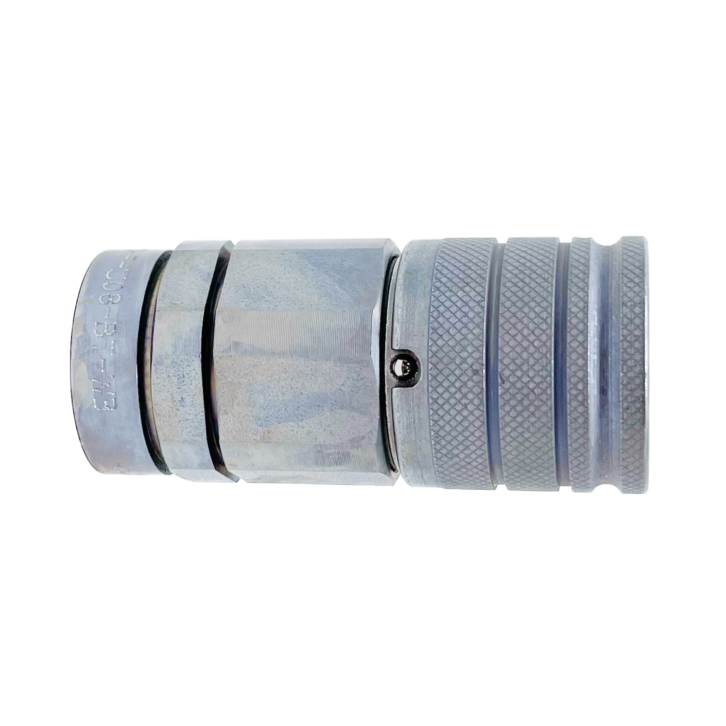 QRC-FF-10-F-U08-BT-W3 : Stauff Quick Disconnect, Female Coupler ONLY, ISO 16028, -08 (1/2") FORB, Size 10, 5076psi, Steel, Mates with male part number 6100074520