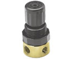 R06-121-NNKA : Norgren R06 Series Water/Air Regulator, 1/8" NPT, Aluminum Body, Plastic Bonnet, Non-relieving, No Gauge, 5 to 100psi Range