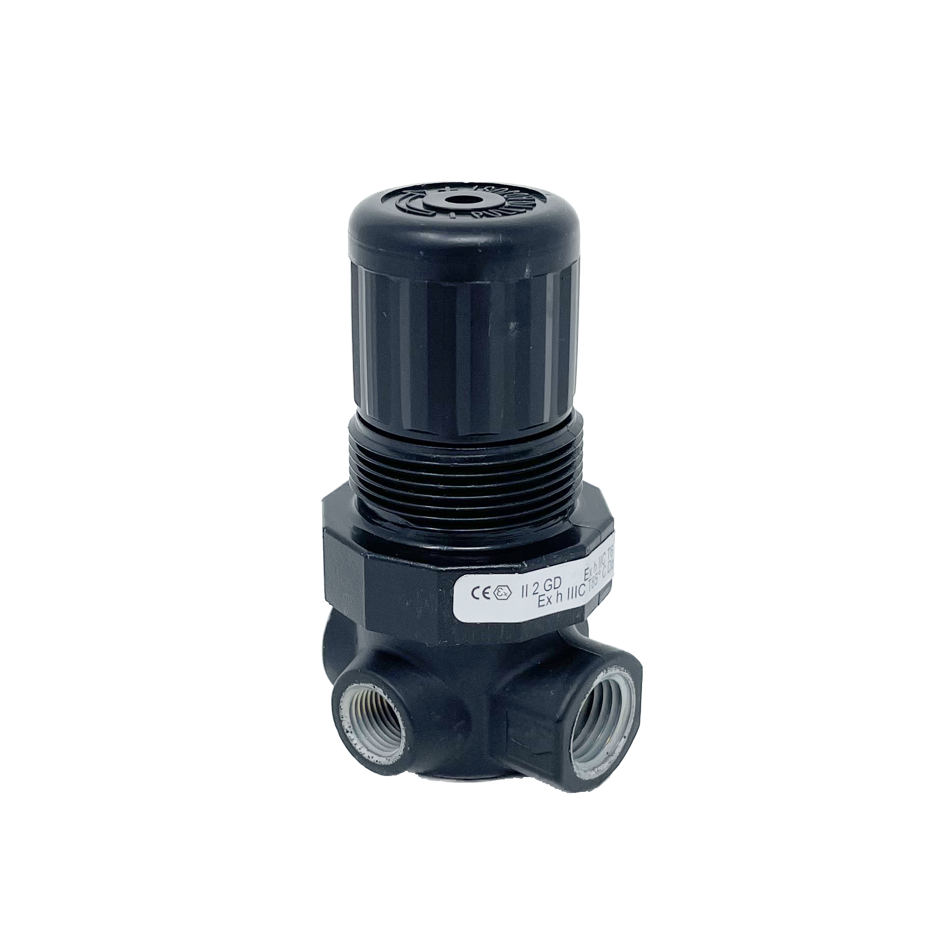 R07-200-RGEA : Norgren R07 Series Mini regulator, 1/4" NPT, Relieving, with Gauge, 5 to 50psi Range