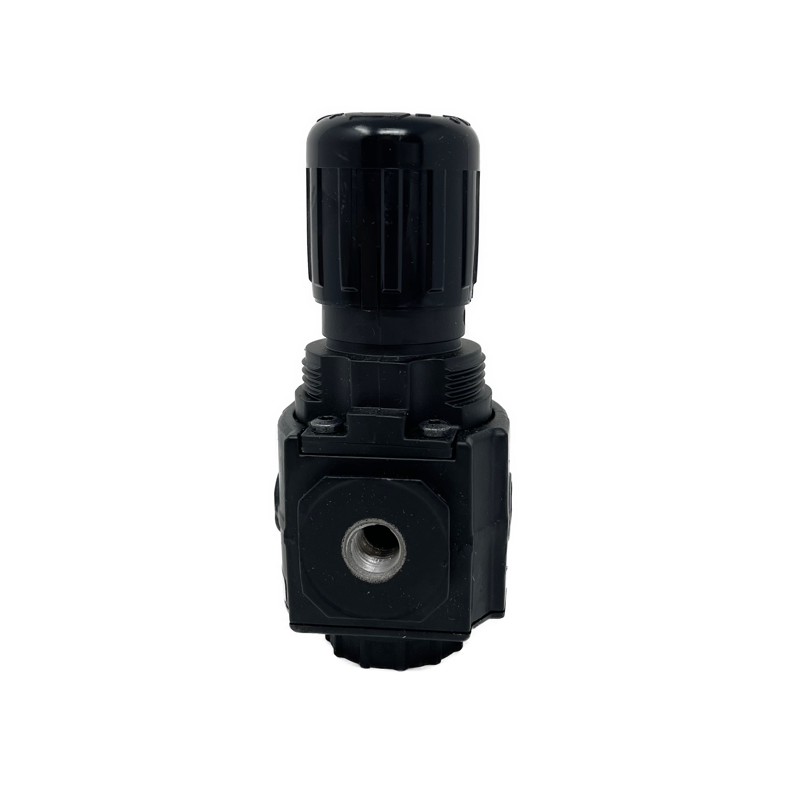 R72G-3AK-RFN : Norgren Excelon Regulator, 3/8" NPT, Knob Adjust, Relieving, 5-60psi, No Gauge