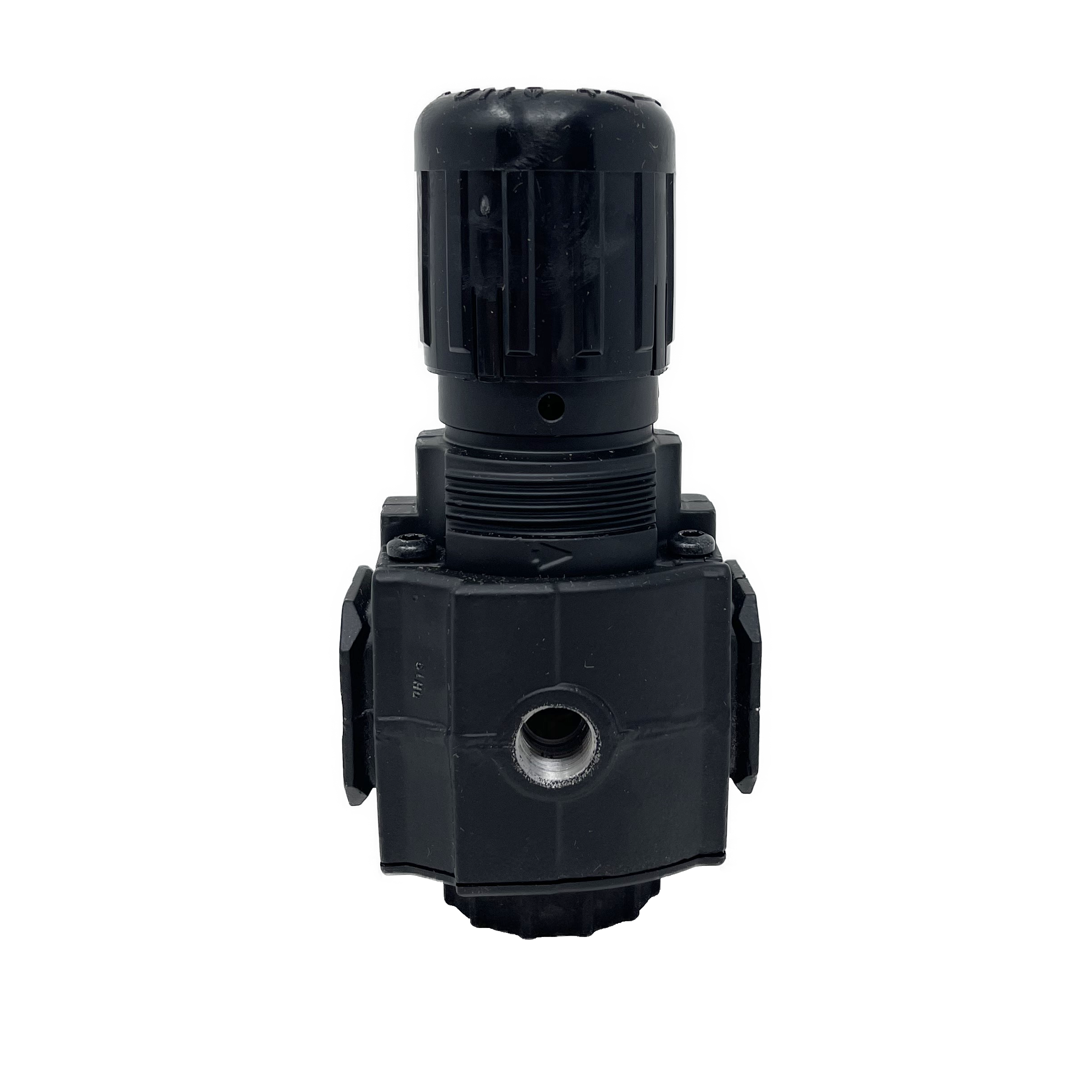 R73G-3AK-RMG : Norgren Excelon Regulator, 3/8" NPT, Knob Adjust, Relieving, 5-150psi, with Gauge