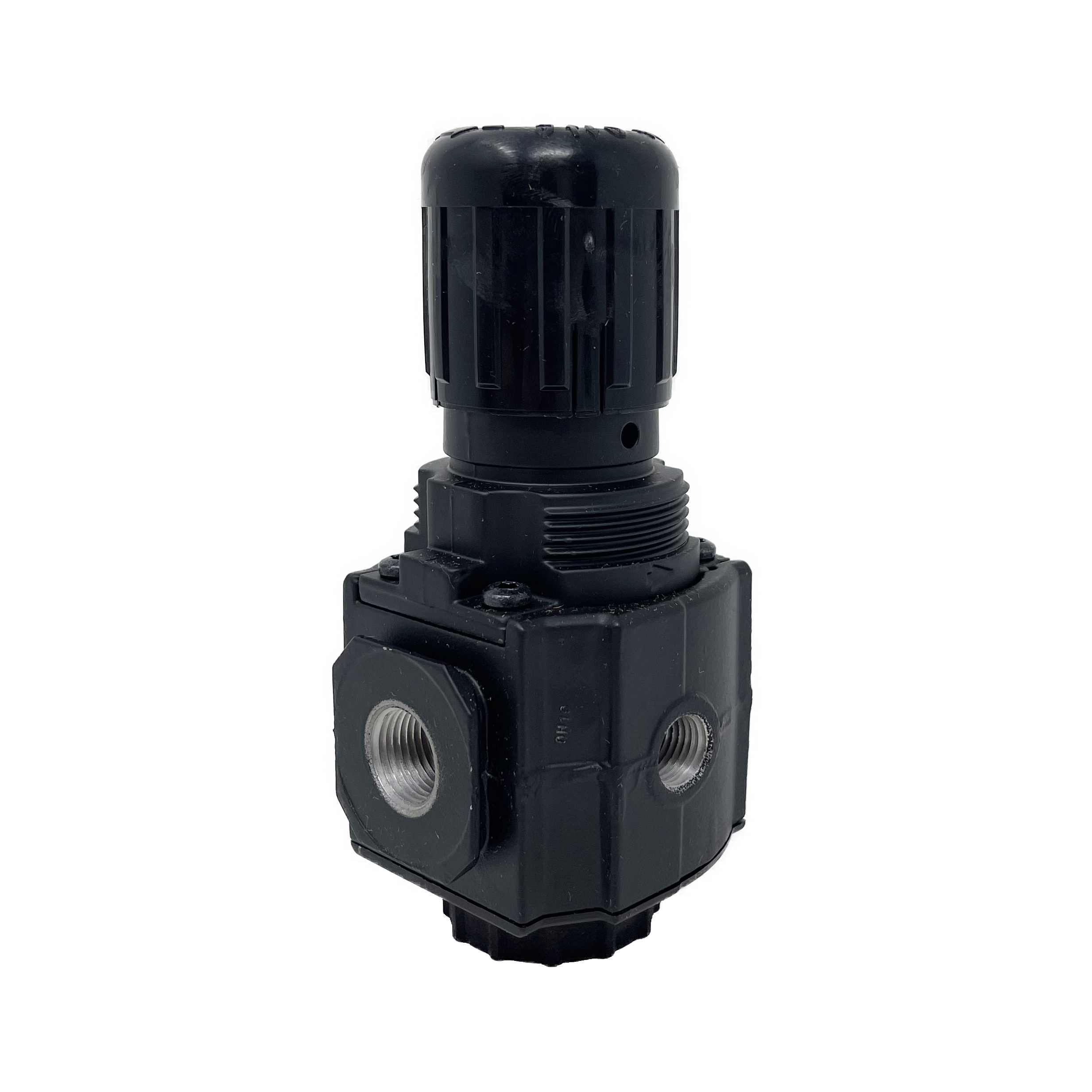 R73G-3AK-RMG : Norgren Excelon Regulator, 3/8" NPT, Knob Adjust, Relieving, 5-150psi, with Gauge