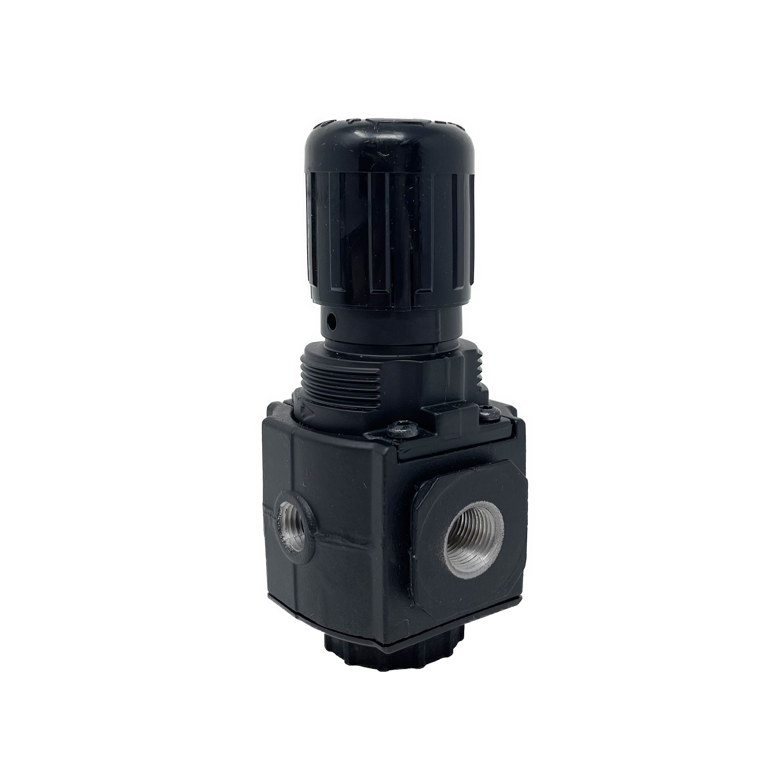 R73G-3AK-RMG : Norgren Excelon Regulator, 3/8" NPT, Knob Adjust, Relieving, 5-150psi, with Gauge