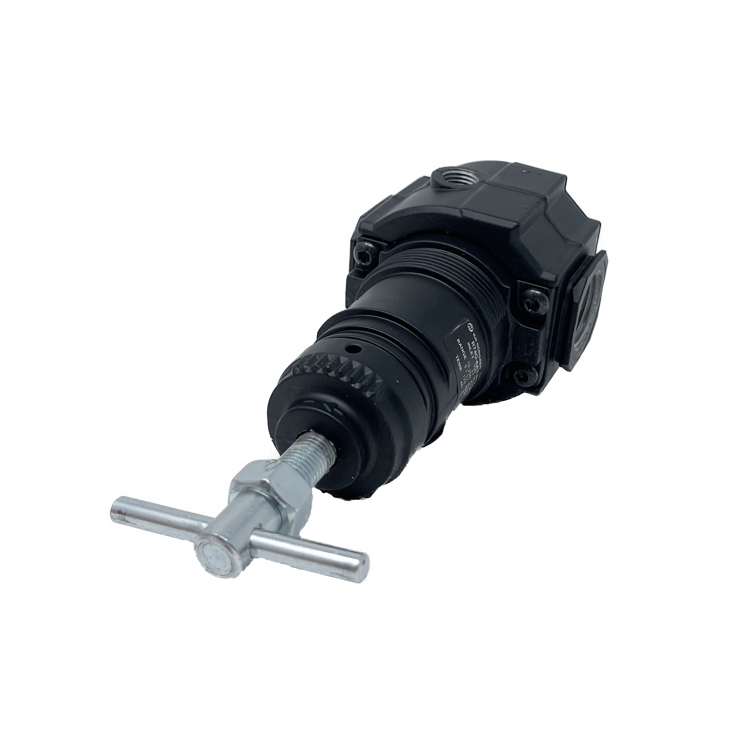 R74G-6AT-RSG : Norgren Excelon Filter, 3/4" NPT, T-Bar Adjust, Relieving, 10-250psi, with Gauge