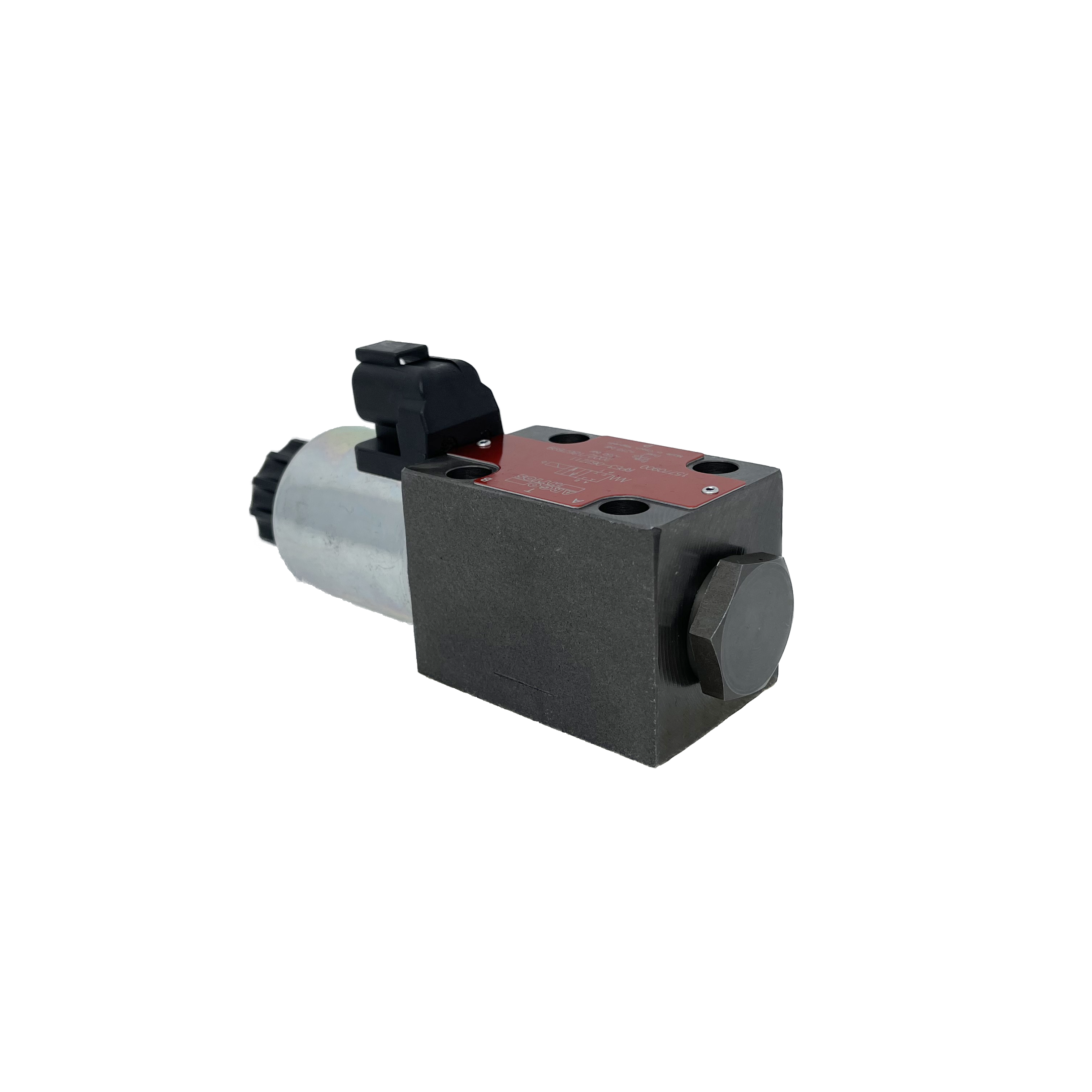 RPE3-062C51/01200E12A : Argo Hytos Directional Control Valve, D03 (NG6), 21GPM, 5100psi, 2P4W, 12 VDC, Deutsch, Spring Return, Tandem Spool Neutral, Coil Side A
