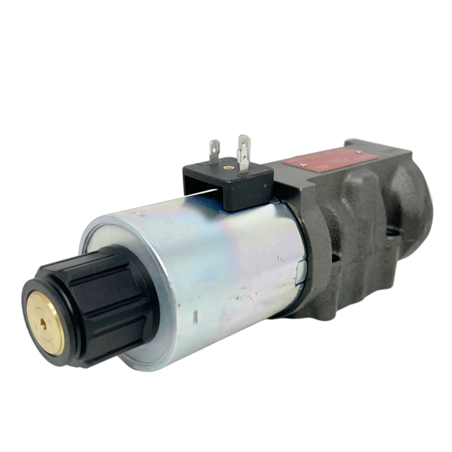 RPE4-102C11/01200E1 : Argo DCV, D05, 37GPM, 5100psi, 2P4W, 12 VDC, DIN, Spring Return, Blocked Center Neutral