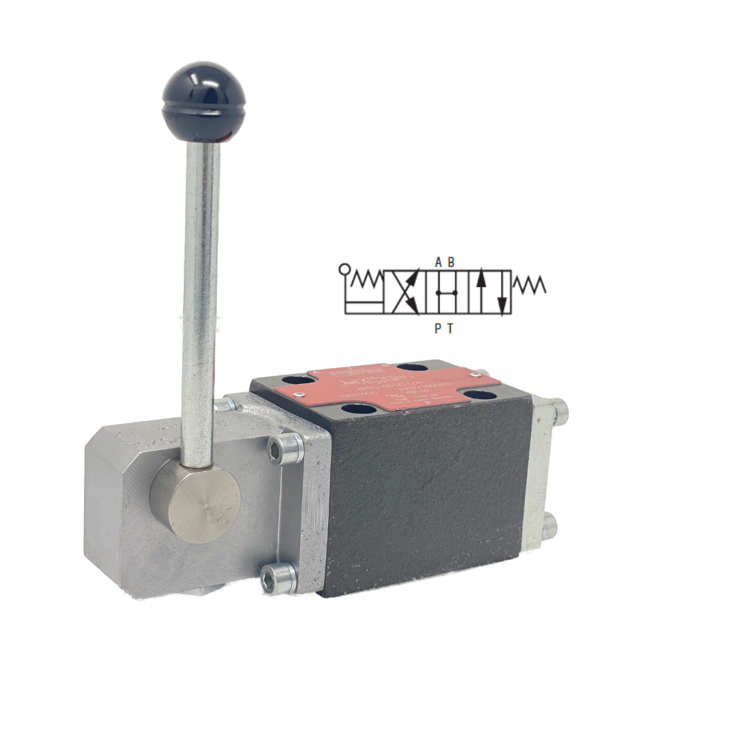 RPR3-063H11/A1 : Argo DCV, Lever Op, D03, 21GPM, 5100psi, 3P4W, Open in Neutral, Spring Centered