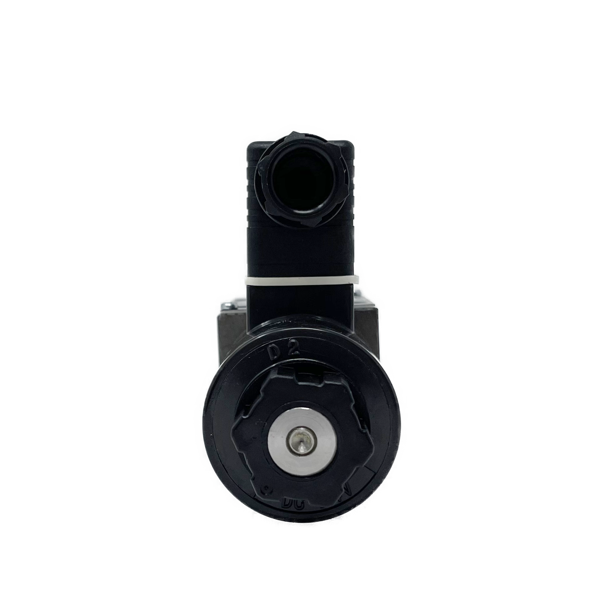 SA-G01-C6-F-D2-E31 : Nachi Solenoid Valve, 3P4W, D03 (NG6), 21.1GPM, 5075psi, Motor Spool, 24 VDC, DIN, Shockless Type