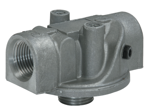 SAF-05-B1-1 : Stauff SAF Spin-On Filter Head, 34 GPM, 200psi, 1/2