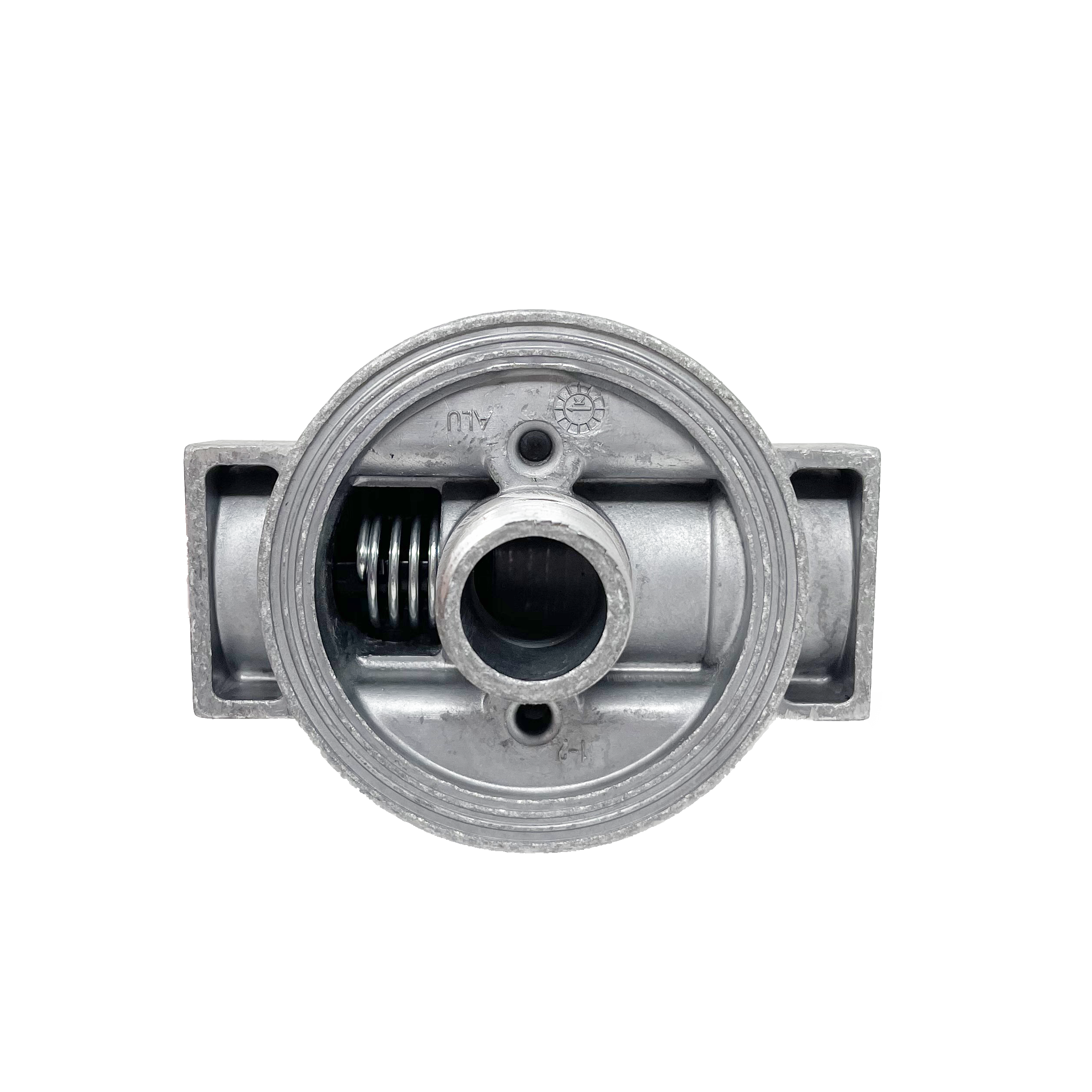 SAF-06-B1.7-4 : Stauff SAF Spin-On Filter Head, 15 GPM, 200psi, #8 SAE (1/2"), With Bypass