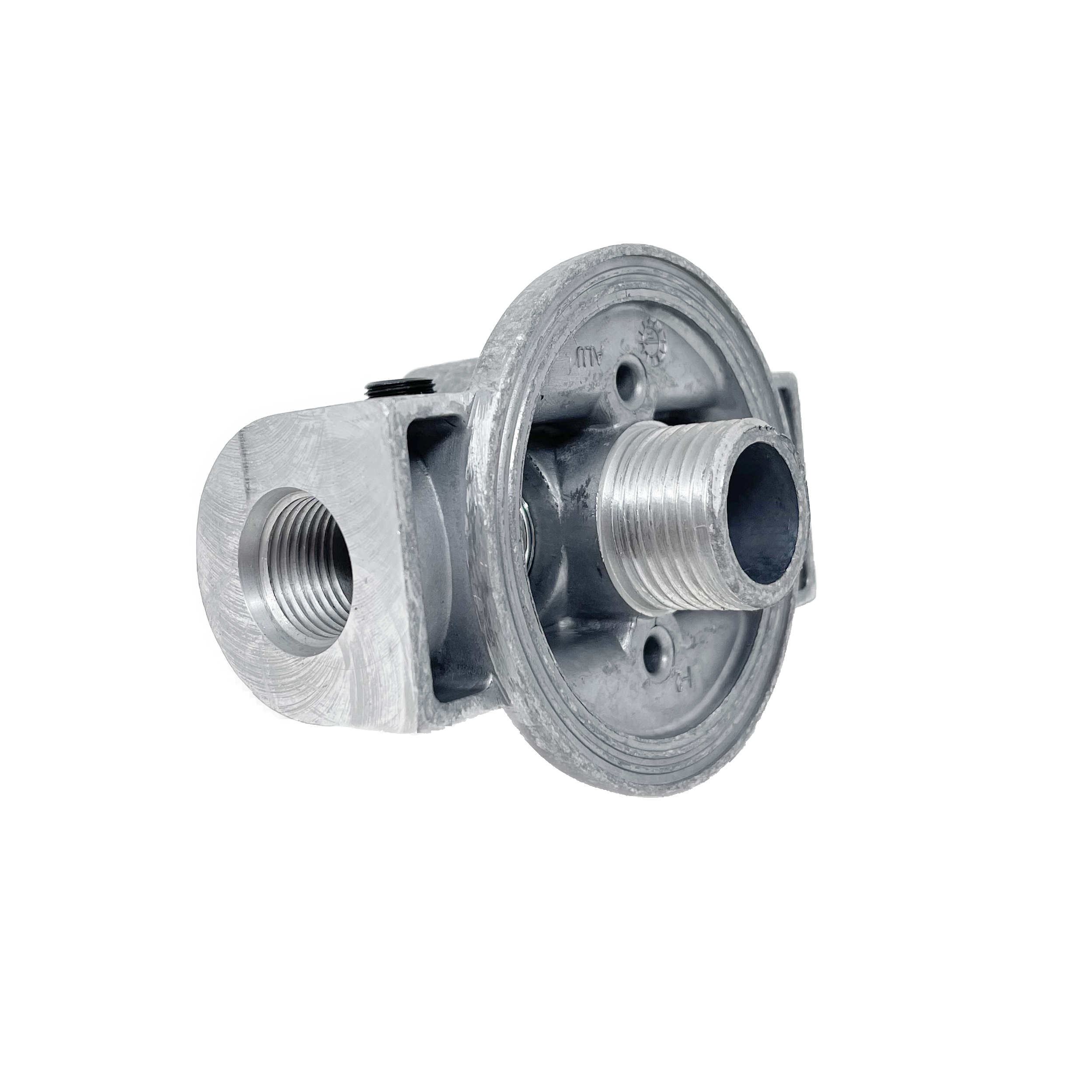 SAF-06-B1.7-4 : Stauff SAF Spin-On Filter Head, 15 GPM, 200psi, #8 SAE (1/2"), With Bypass