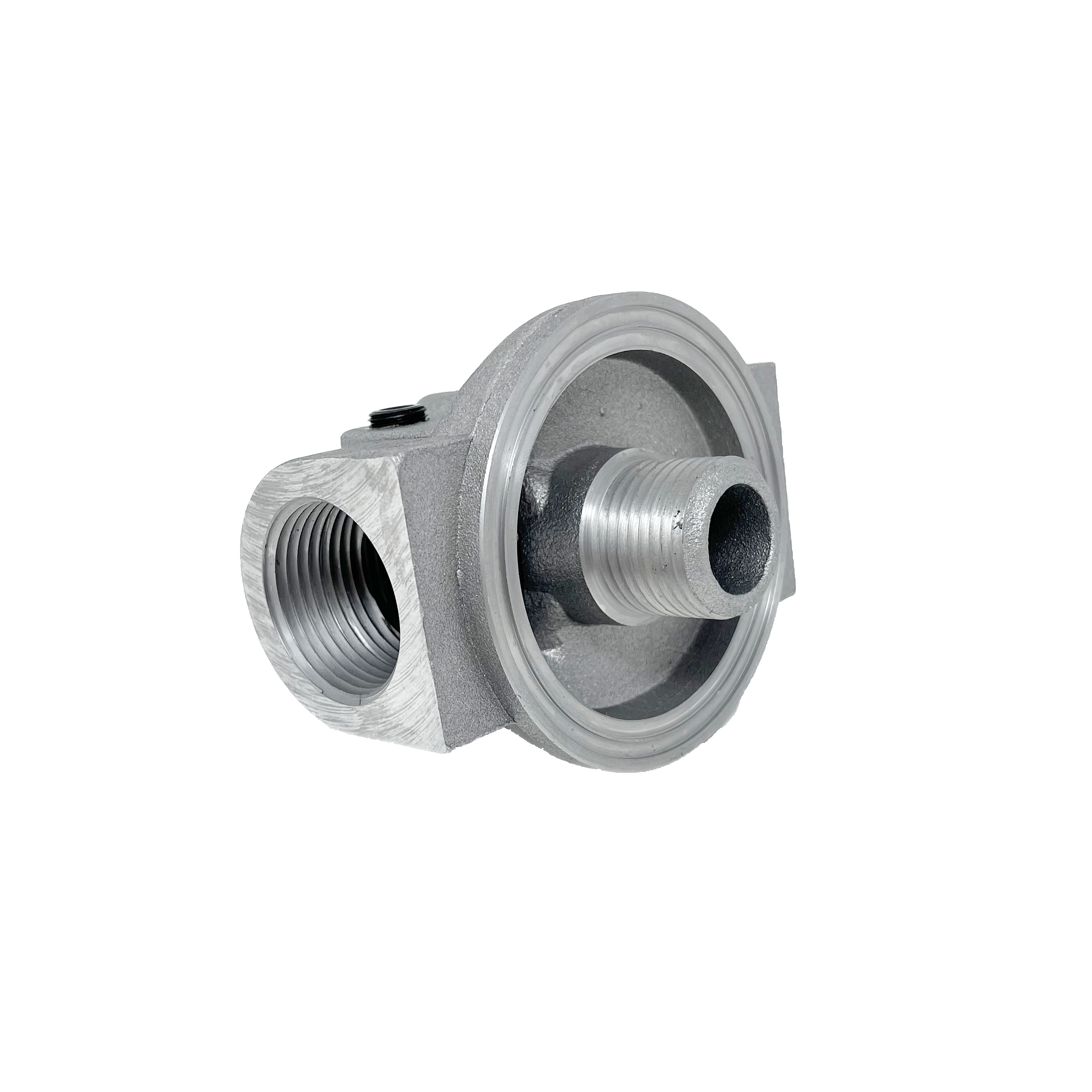 SAF-10-B1.7-4 : Stauff SAF Spin-On Filter Head, 34 GPM, 200psi, 1 NPT ports, With Bypass Valve